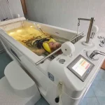 Подводное вытяжение в санатории «Карпаты» в Трускавце для лечебной физиотерапии