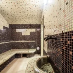 Хамам в SPA-зоне курортного отеля «Лесная Песня» в Трускавце