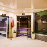 SPA-зона санатория «Лесная Песня» с римской парной, финской сауной и бассейном