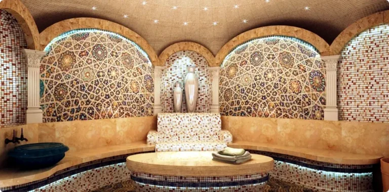 Римська парна із мозаїкою в апарт-готелі «Кардинал» у Трускавці для SPA та релаксу