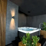 Гідромасажне джакузі в сучасній SPA-зоні готелю Раймонд у Трускавці