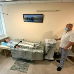 Пресотерапія у санаторії Трускавець 365 під наглядом медичного працівника